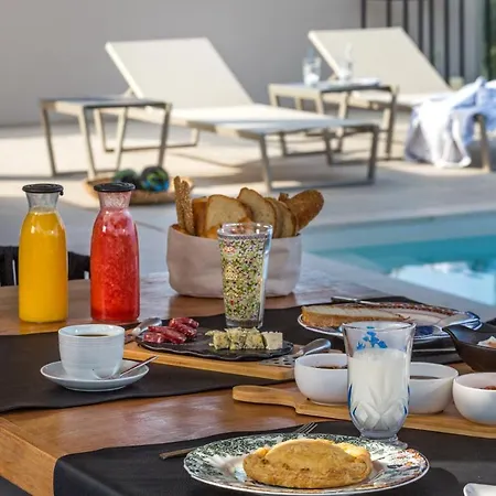 Artblue Villas Tsoukaládhes Buitenkant foto