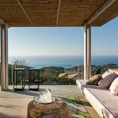 Artblue Villas Tsoukaládhes Buitenkant foto