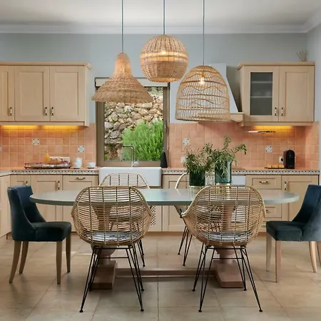Artblue Villas Tsoukaládhes Buitenkant foto